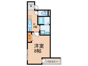 ﾌｼﾞﾊﾟﾚｽ出来島EASTⅢ番館の物件間取画像